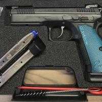 Pistole CZ 75 SP01 Shadow 2, blau