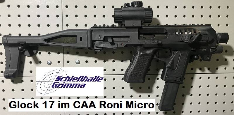 Glock 17 mit CAA Roni Kid